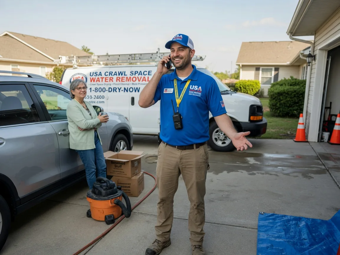 Crawl Space Water Removal Clarksville, FL FAQs